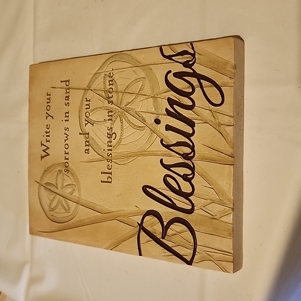 BLESSINGS sign- easy to hang